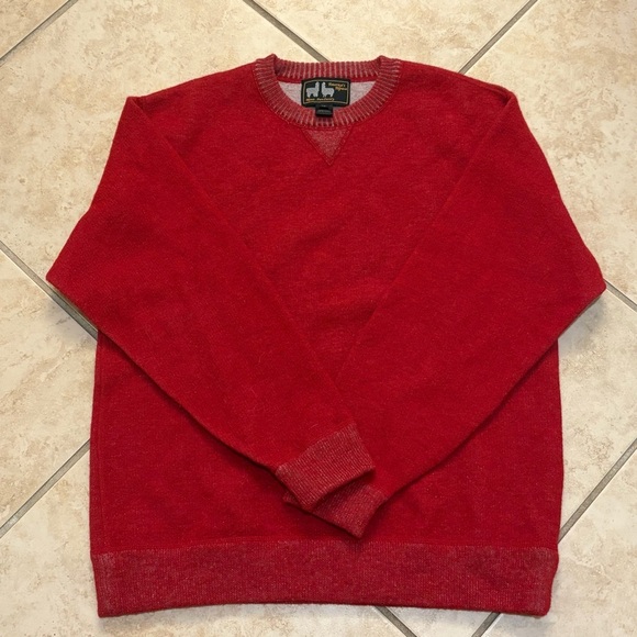 america's alpaca Other - Alpaca Red Classic Sweater (America's Alpaca) Woolrich Style